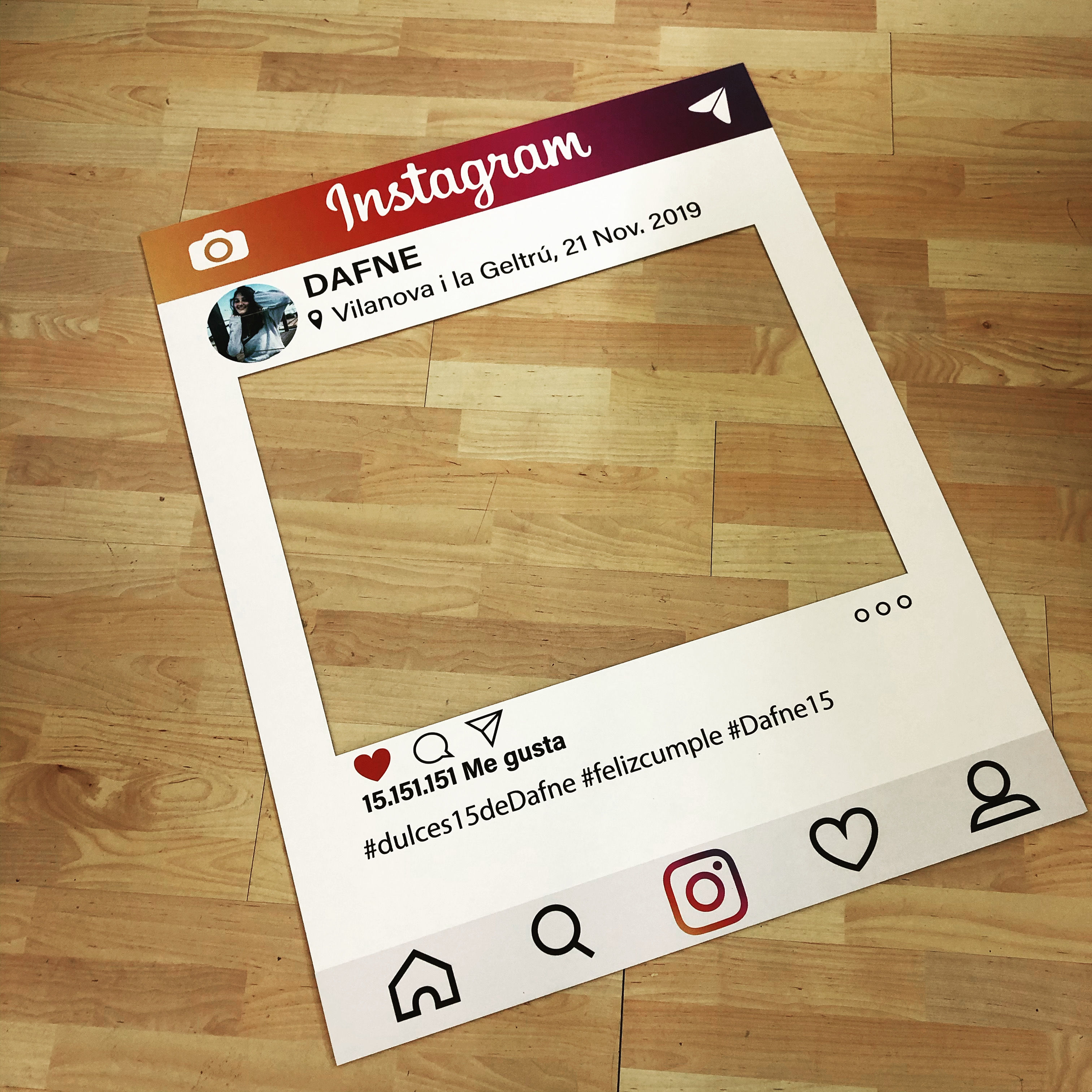 Photocall Instagram