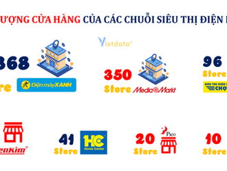 Thị trường siêu thị điện máy: Điện Máy Xanh dẫn đầu đường đua