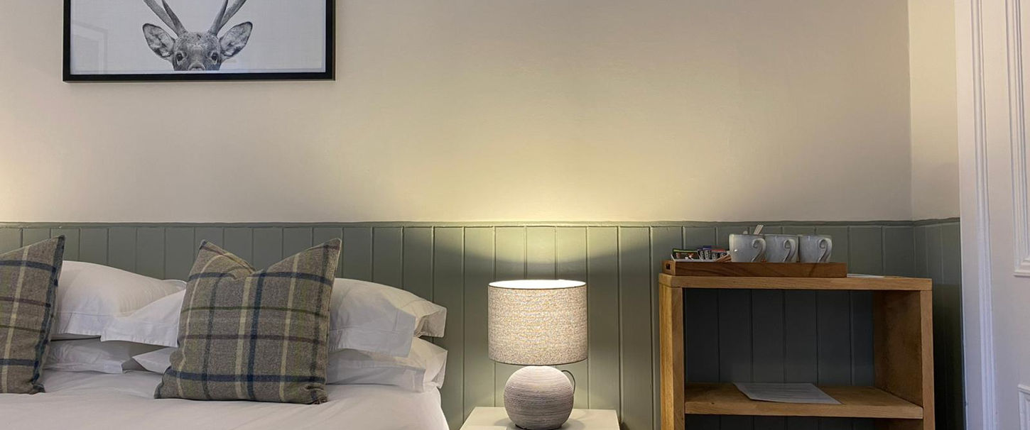 Kingsize room in cairngorm guest house, aviemore