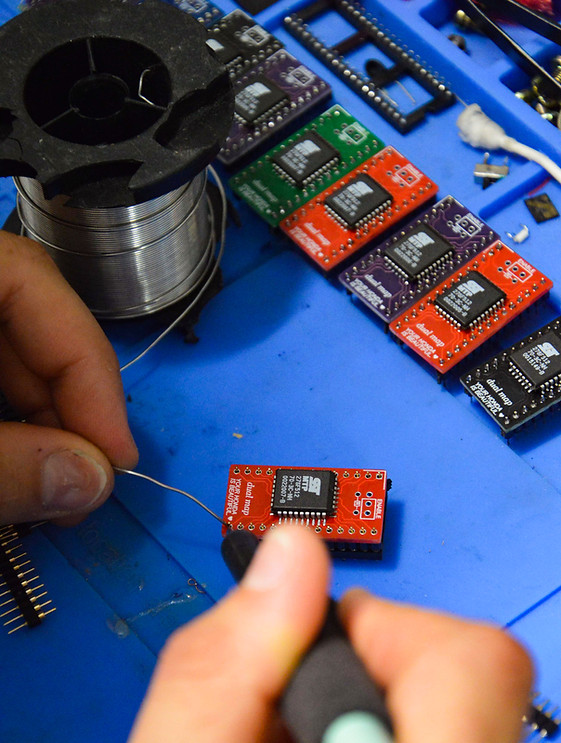 Honda dual map chip soldering