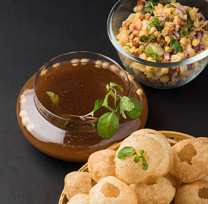 Arranged Food and Objects