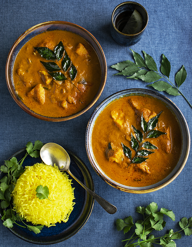 Arranged Food and Objects