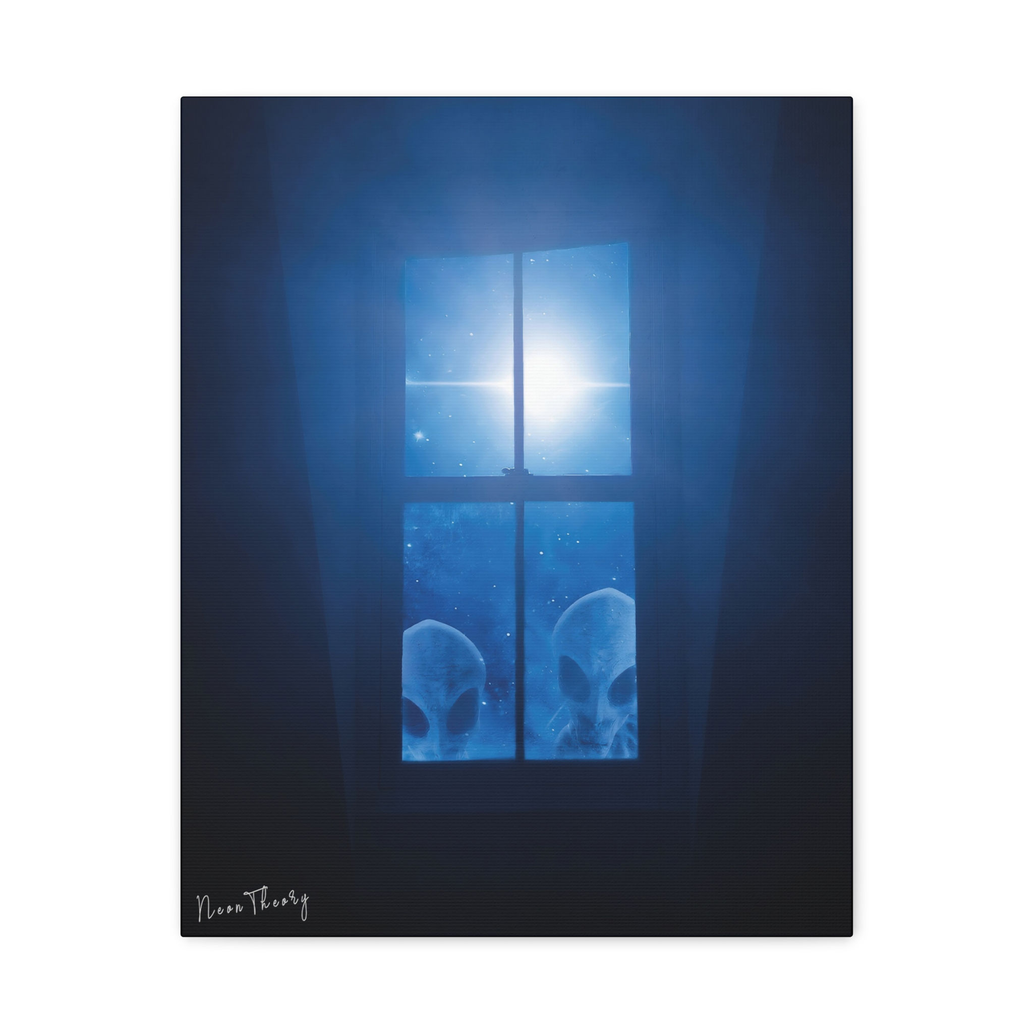 Peak-a-Boo Canvas Artwork - 16" x 20"