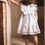 Miniature : Robe Kate, toile de Jouy bleue