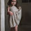Miniature : Robe Marcella, carreau bleu