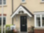 Bespoke Apex Door Canopy
