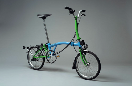 Bike Blue Lagoon Brompton Brompton Bicycle, Archive Edition