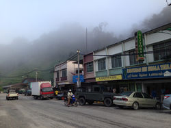 Morning scene of Kuala Terla