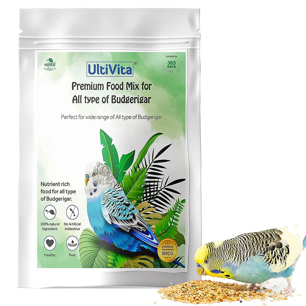 Ultivita Budgie Bird Food (1000 Gm) 1KG