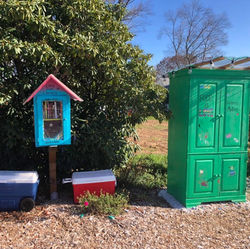 Our second pantry & our little free library