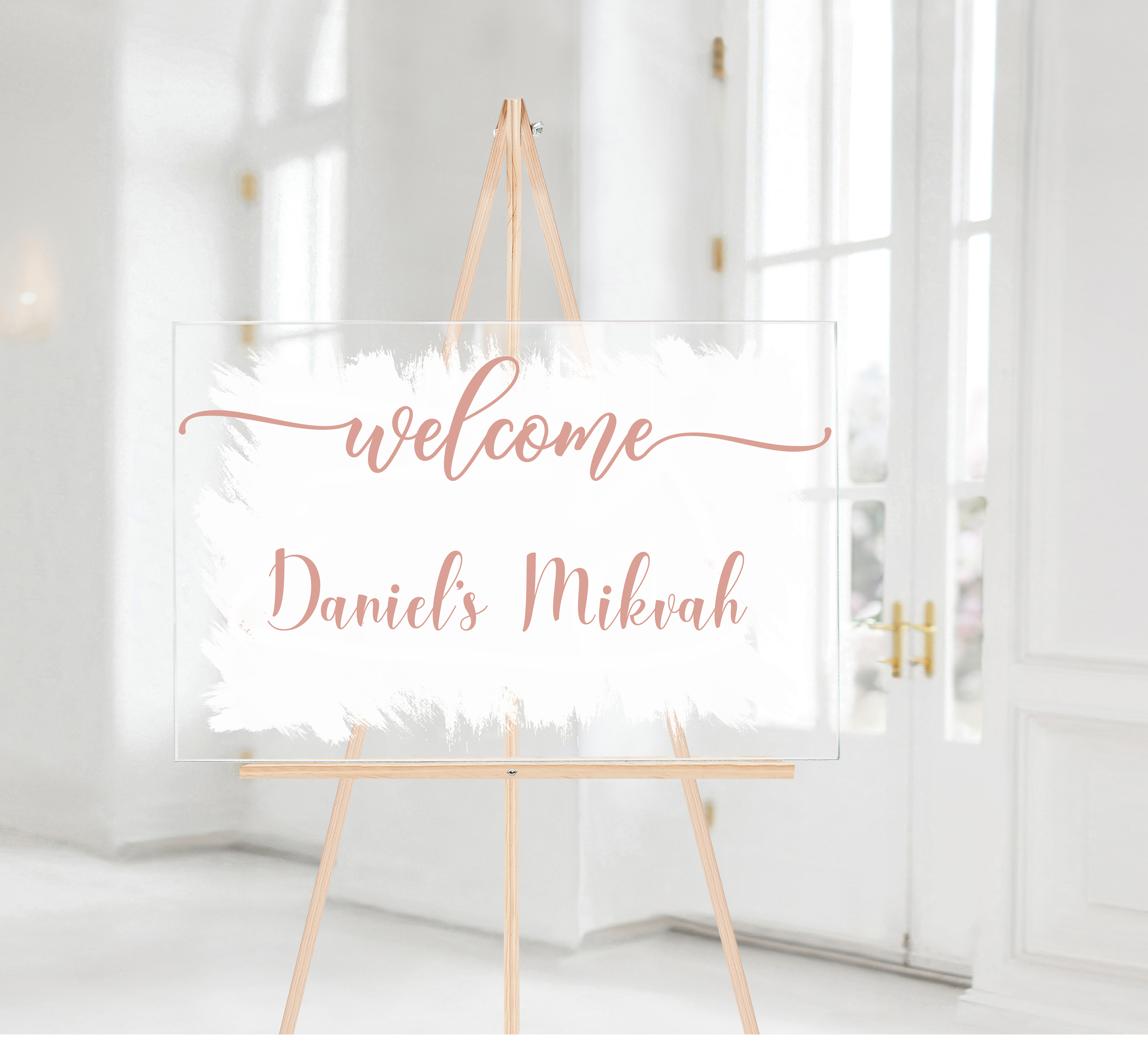 מדבקות לשלט מקווה /חינה / מסיבת רווקות