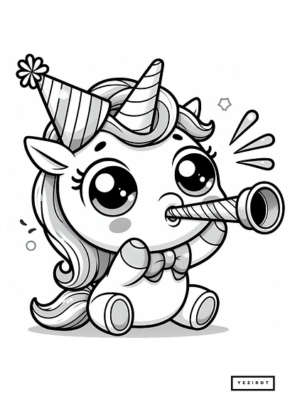 ציורים-של-חד-קרן-להדפסה