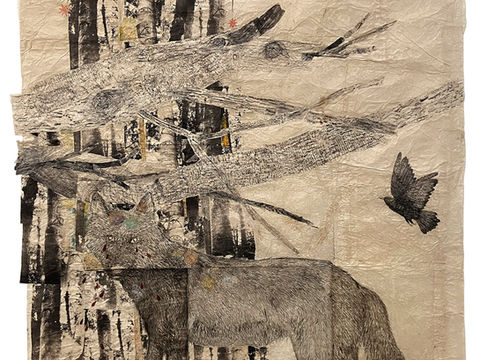 Kiki Smith, Cathedral Layout, 2012 Photo: Ian Densford, Courtesy Pace Gallery