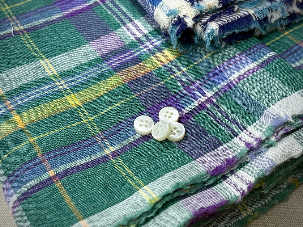 Thumbnail: Linen Plaids (1.95 meters)