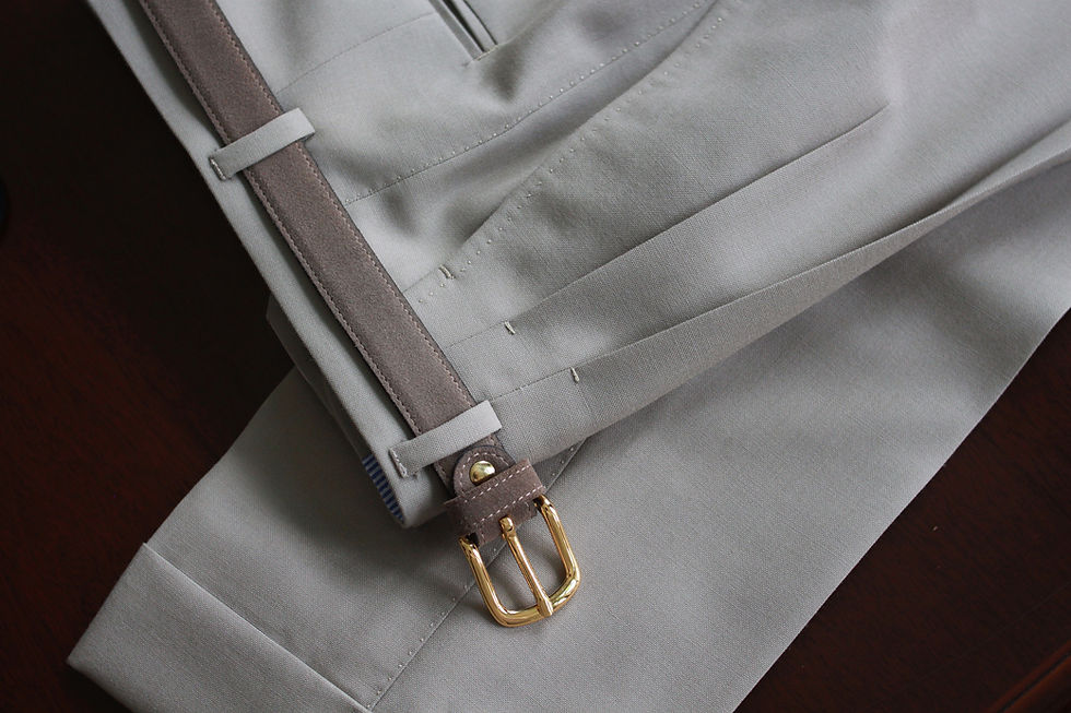 Thumbnail: 1" Dress Belt (Suede)