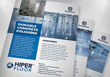 Husqvarna Hiperfloor Polished Concrete Premium