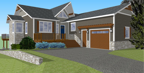 Exterior Design, 3D Rendering