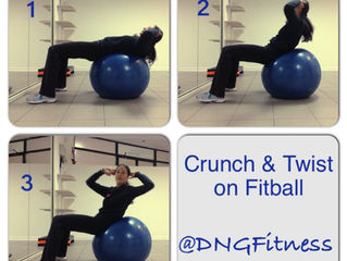 FIT BALL EXERCISES FOR THE CORE