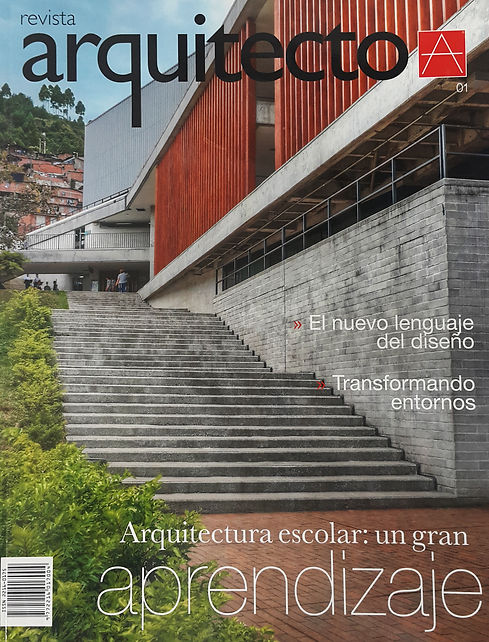 Portada de Revista Arquitecto en la que aparece un proyecto de la oficina