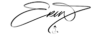 erin sedor signature with fox logo