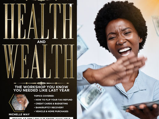 Health and Wealth: The Workshop You Know You Needed Like Last Year!