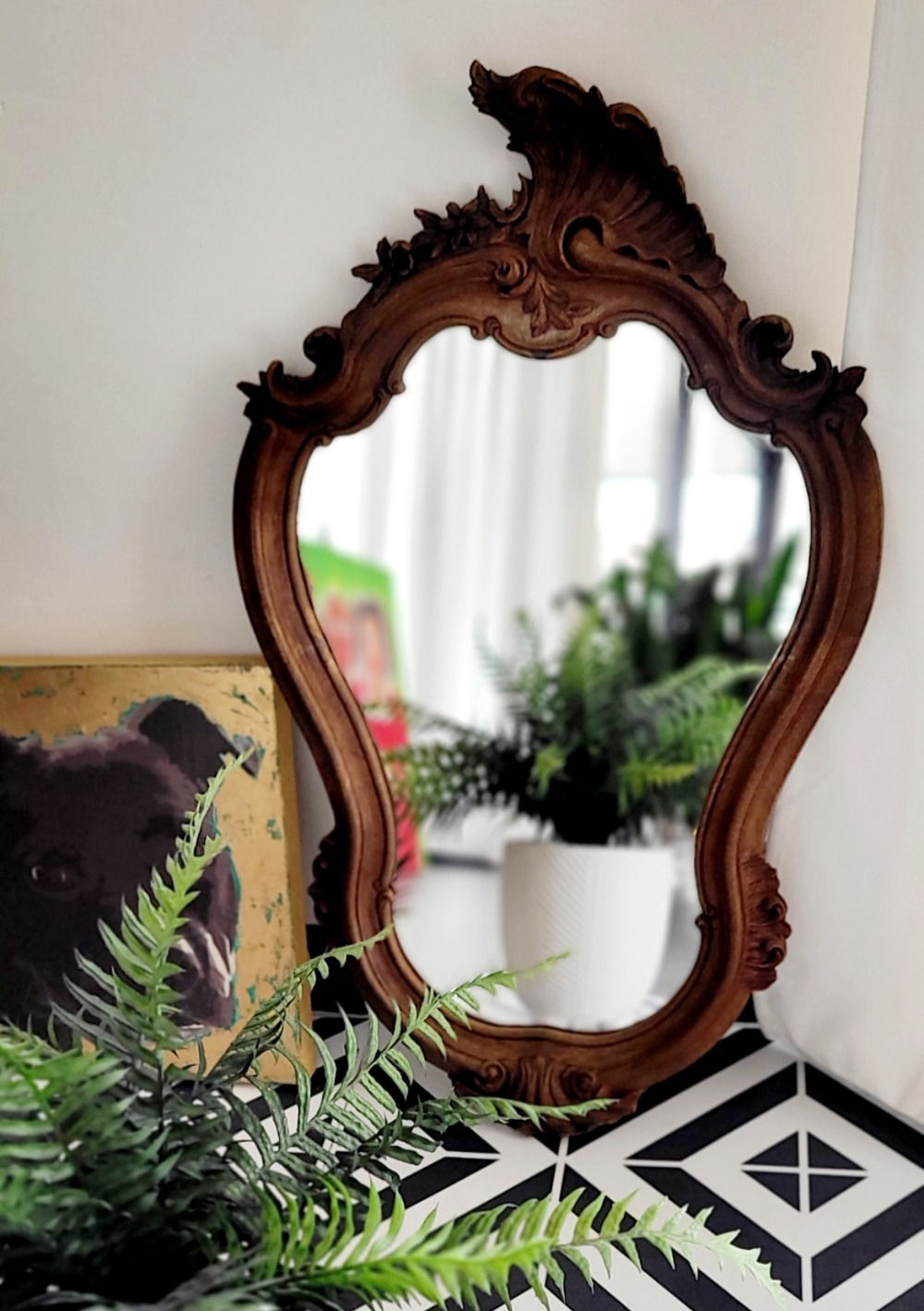 Chocoholic - spiegel/console/2 lampjes