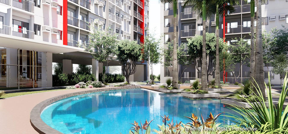 Bloom Residences Amenity Pool Area