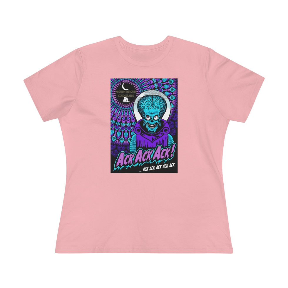 Thumbnail: Womens T Greetings from Mars: Send More Chocolate