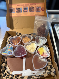 Mission Heights Chocolates pizza
