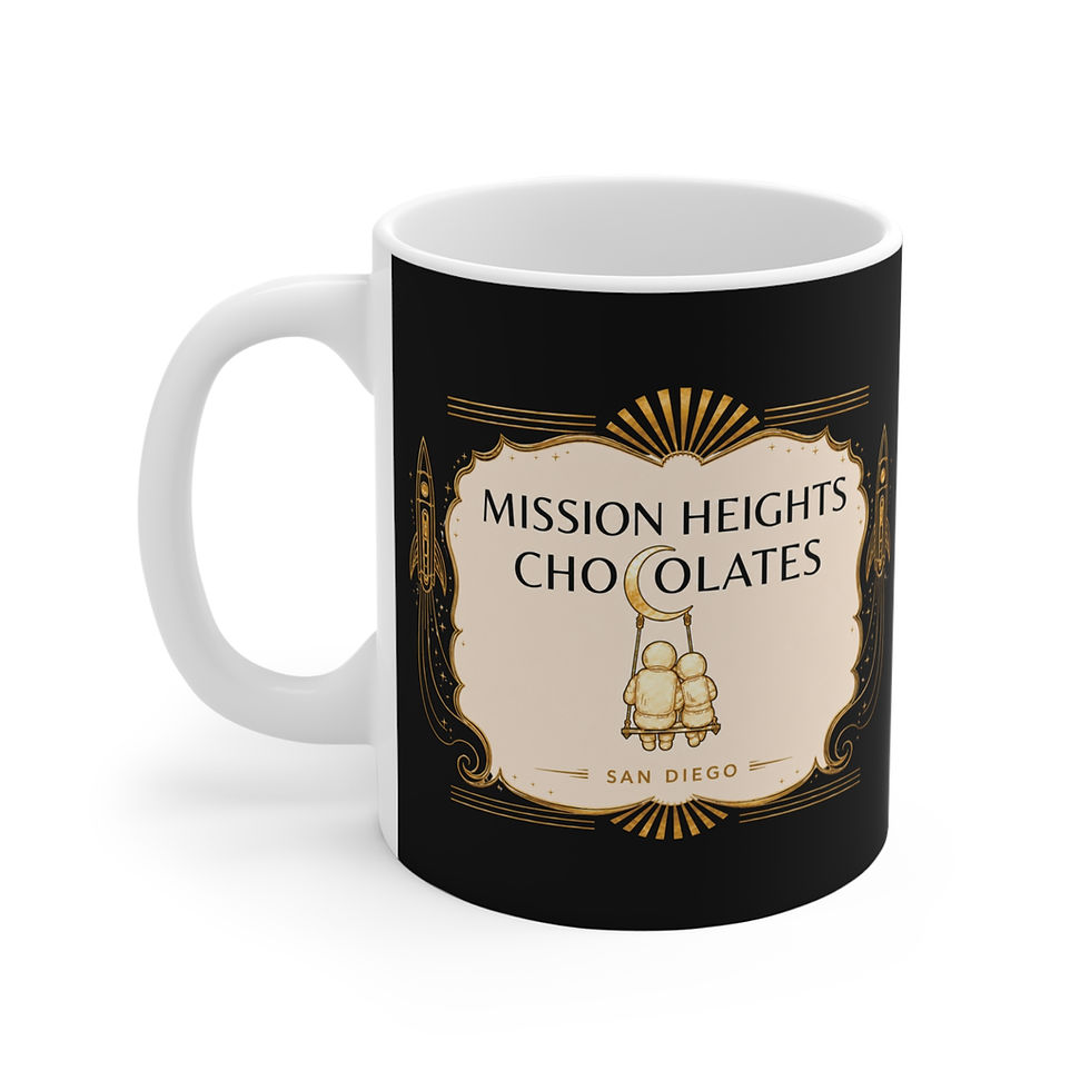 Thumbnail: Mission Heights Chocolates – San Diego Best Chocolate Mug (11oz)
