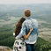 Hugging on Top of Hill