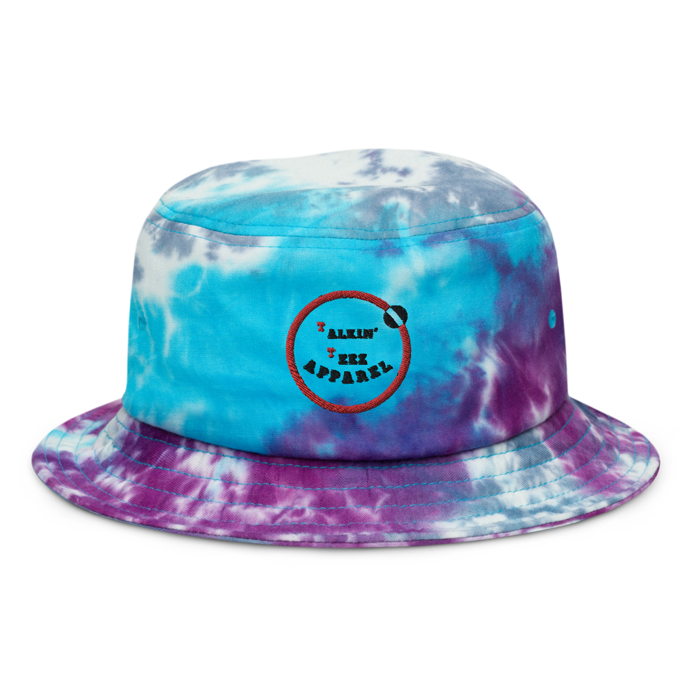 TALKIN' TEEZ Tie-dye bucket hat