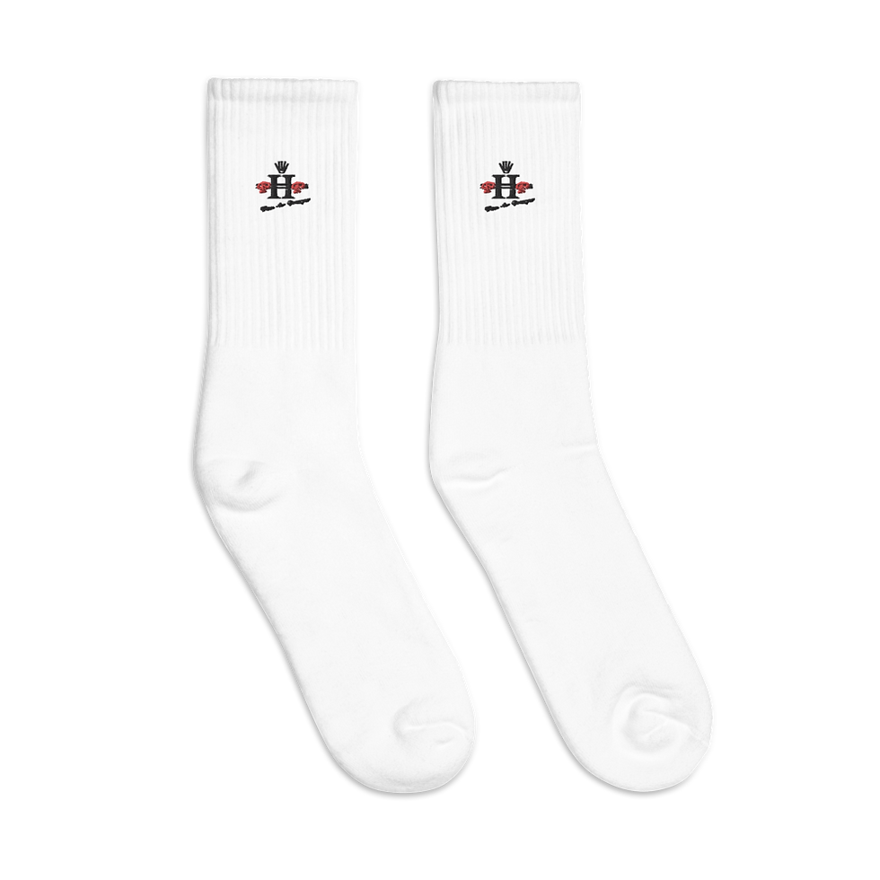 Thumbnail: P2P APPAREL Embroidered socks