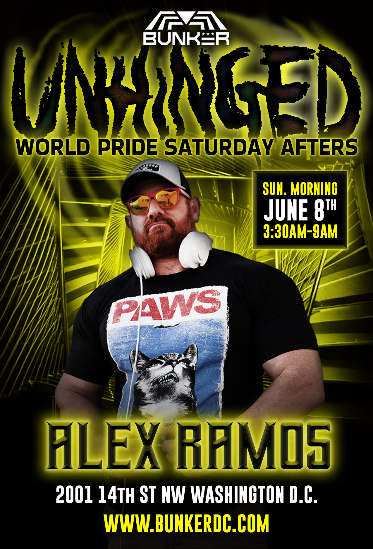 UNHINGED World Pride: Saturday Afters with Alex Ramos