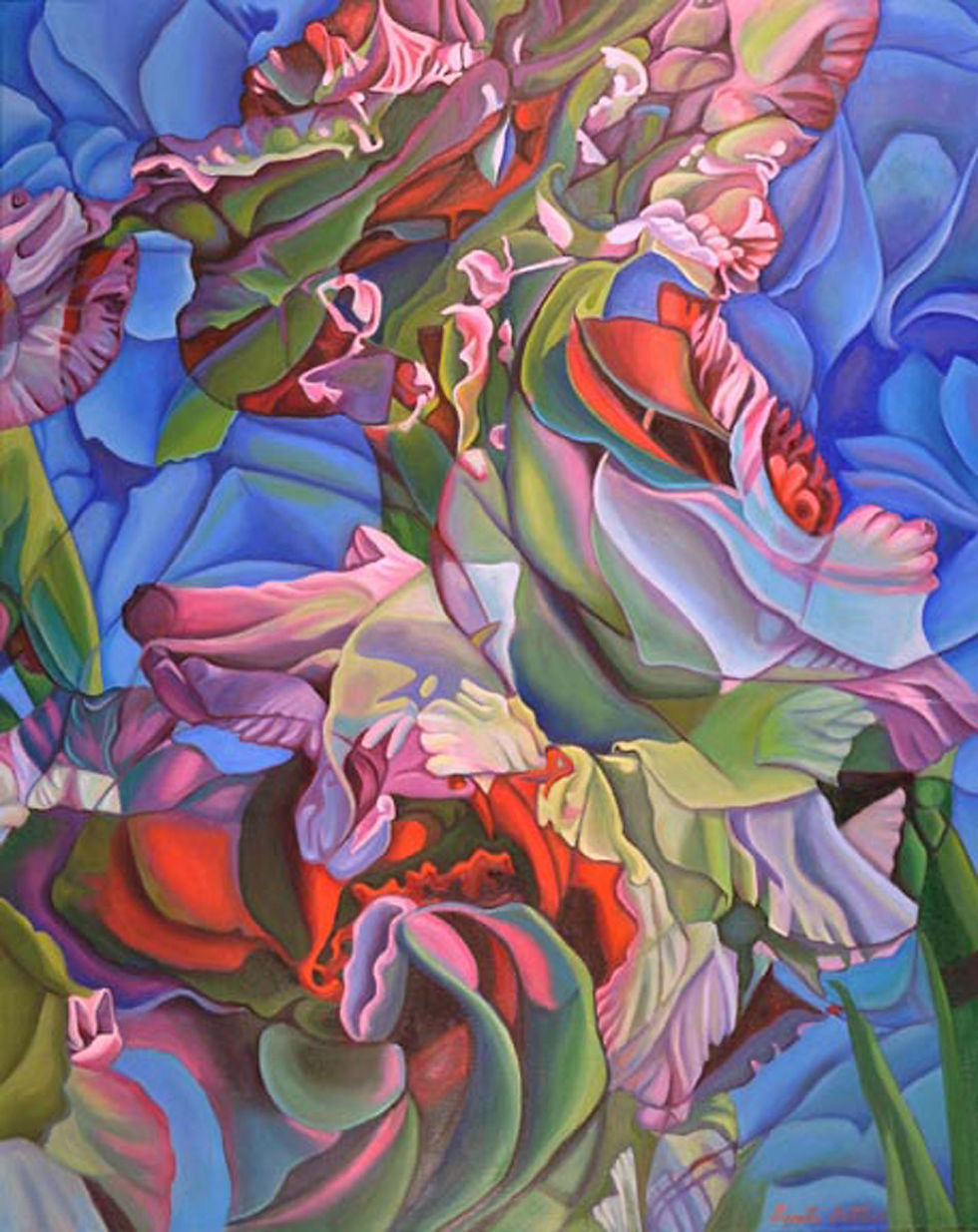 Ethereal Swirls - 24 x 30