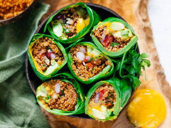 Collard Green Burritos
