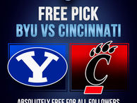 BYU vs Cincinnati Free Pick, CFB Free Picks, CFB Predictions 11/22/25