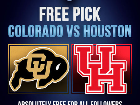 Colorado Buffaloes vs Houston Cougars Free Pick, CFB Free Picks, CFB Predictions 9/12/25
