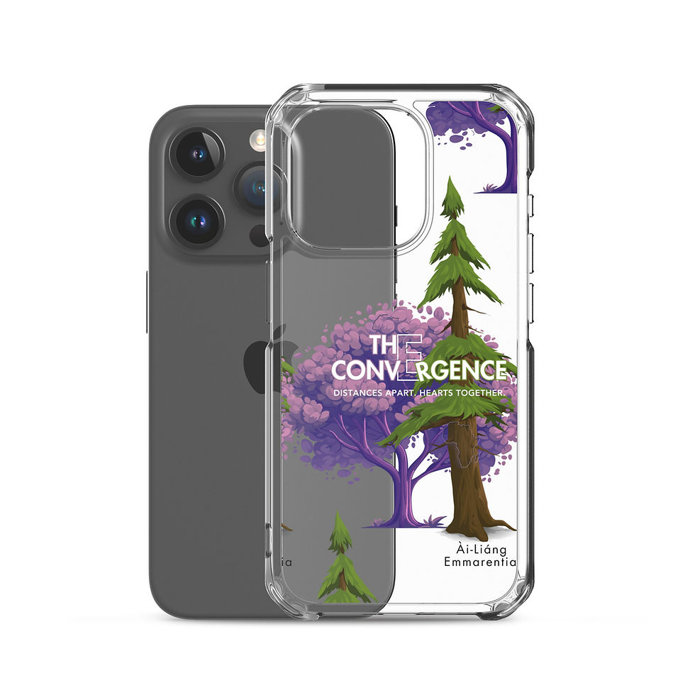 Thumbnail: The Convergence DAHT clear iPhone® case shockproof TPU and PC protective cover