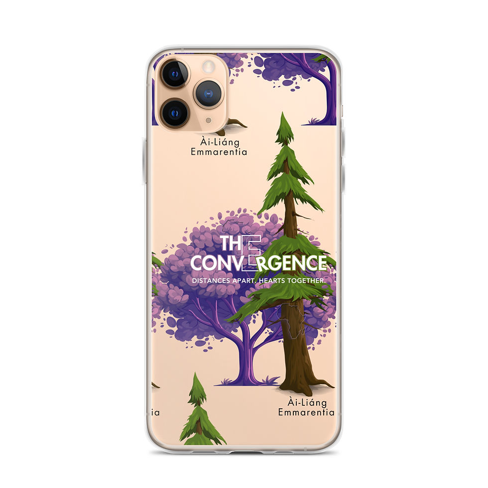 Thumbnail: The Convergence DAHT clear iPhone® case shockproof TPU and PC protective cover