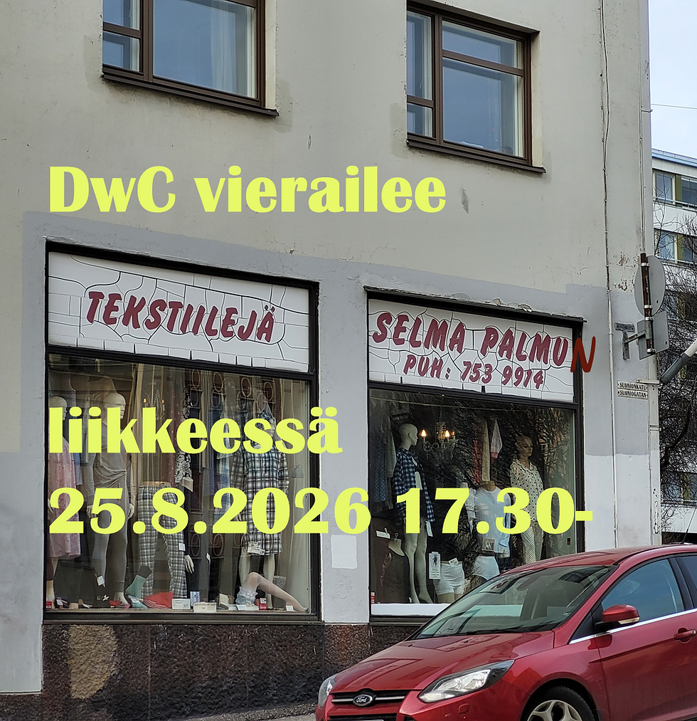 DwC:n kahvi-ilta 25.8.2026