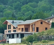 Maison en ossature bois à Angoustrine, près de Font-Romeu (Pyrénées Cerdagne)