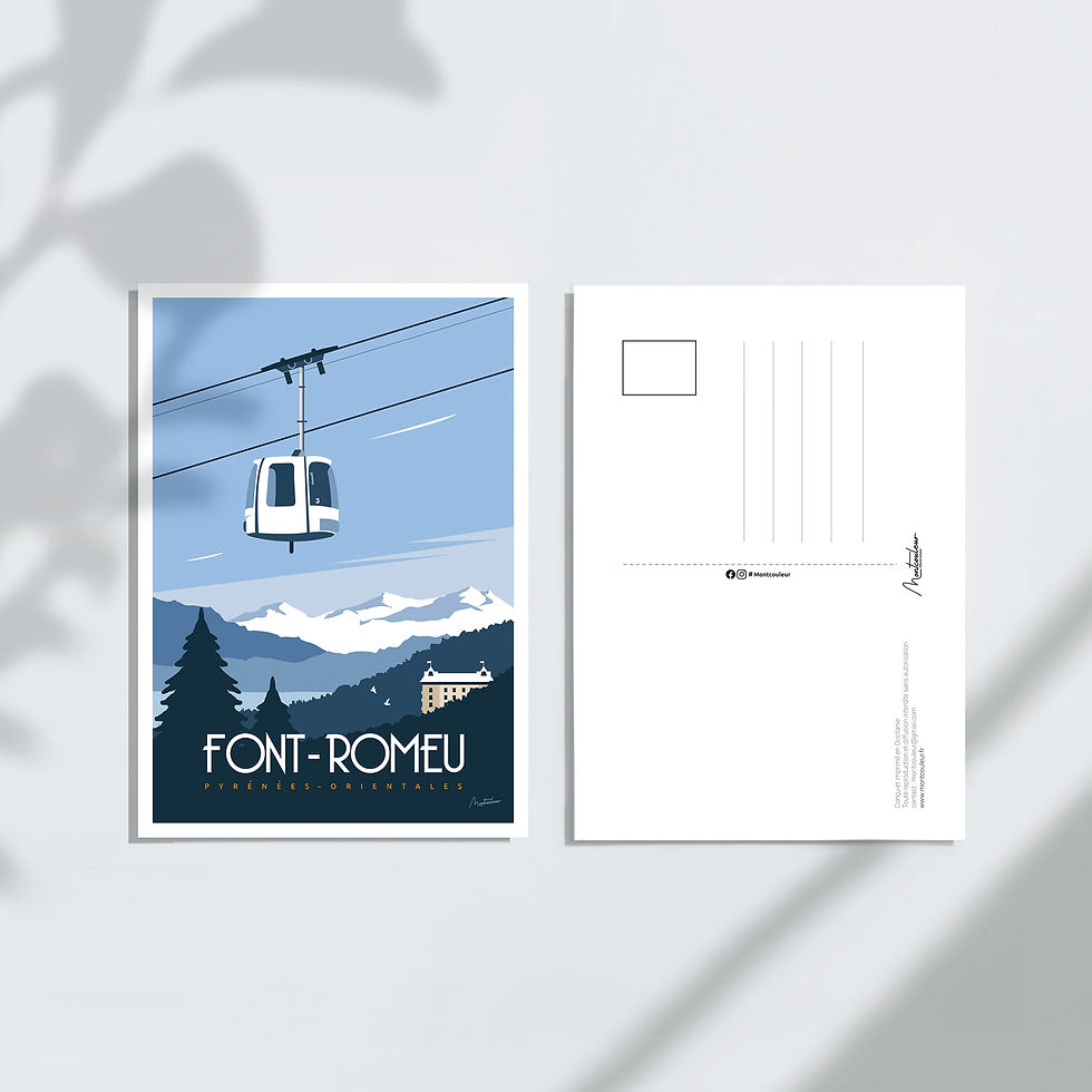 Miniature : Carte postale - Font-Romeu