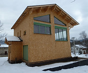 Maison en ossature bois à Formiguères, en Capcir (Pyrénées Catalanes)