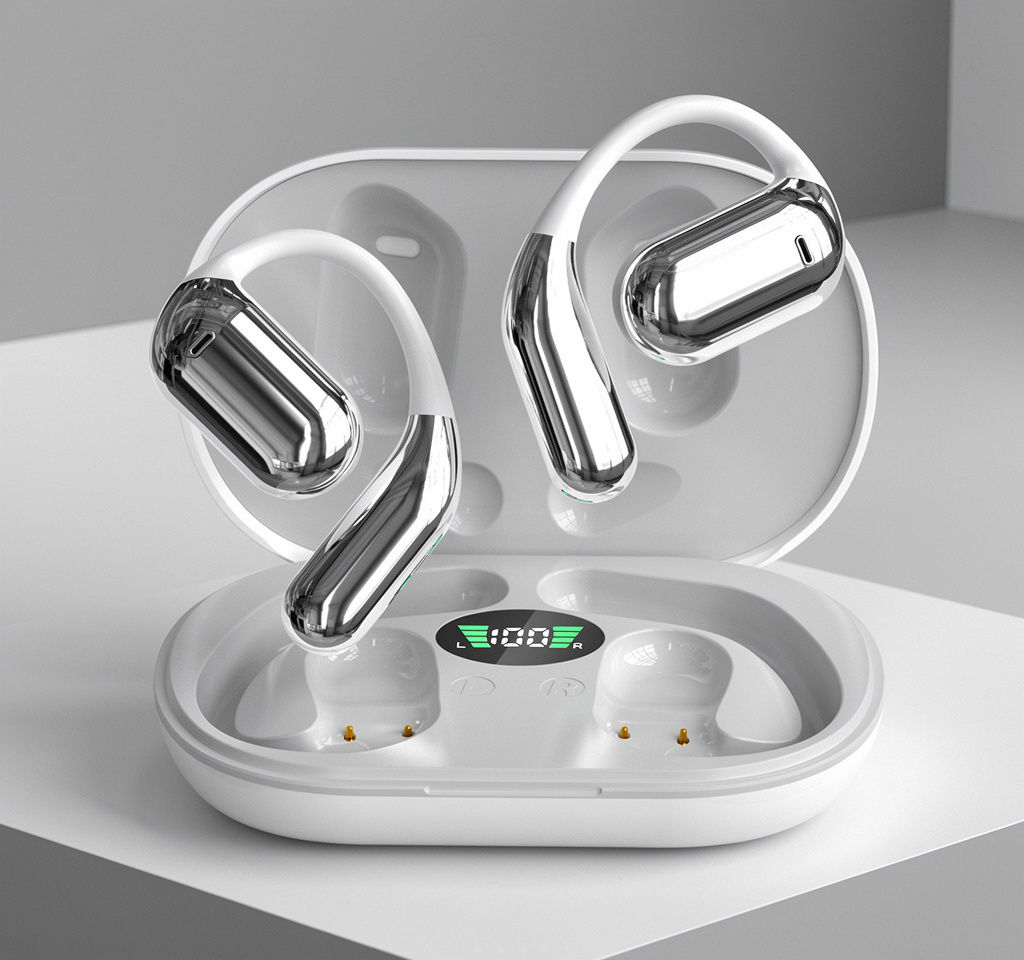 AI language Translation Open-Ear Wireless Bluetooth Headphones