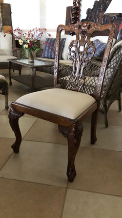 1 silla chippendale blanca 575