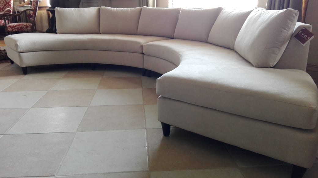 Sectional 242 R & L convex chaise