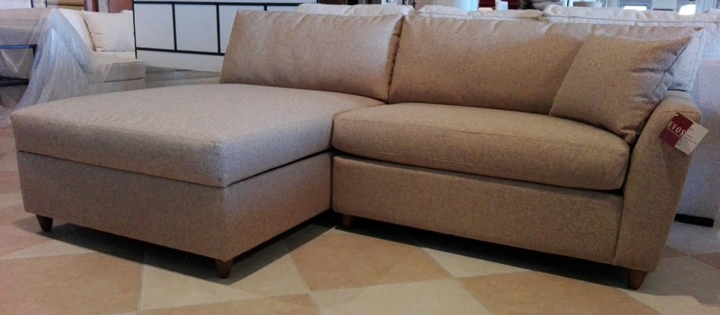 Sectional 871 RAF Lovesat and armless chaise