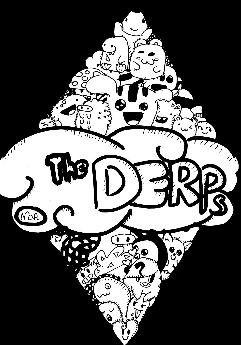 Thumbnail: Black and White Graffiti: The Derps