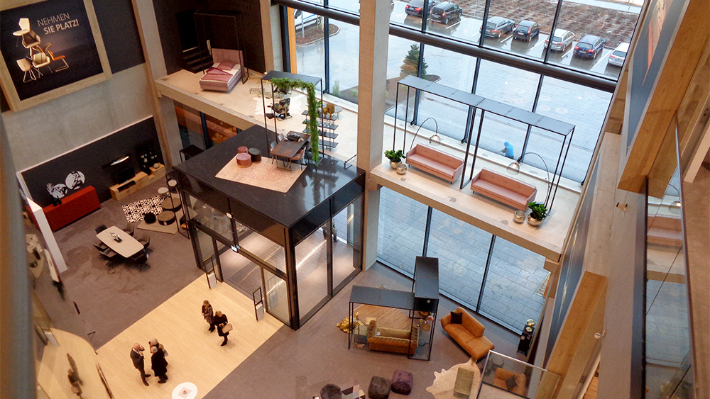 UTSCH DESIGN | Möbel Ehrmann Rastatt - Eingang